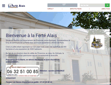 Tablet Screenshot of lafertealais.fr